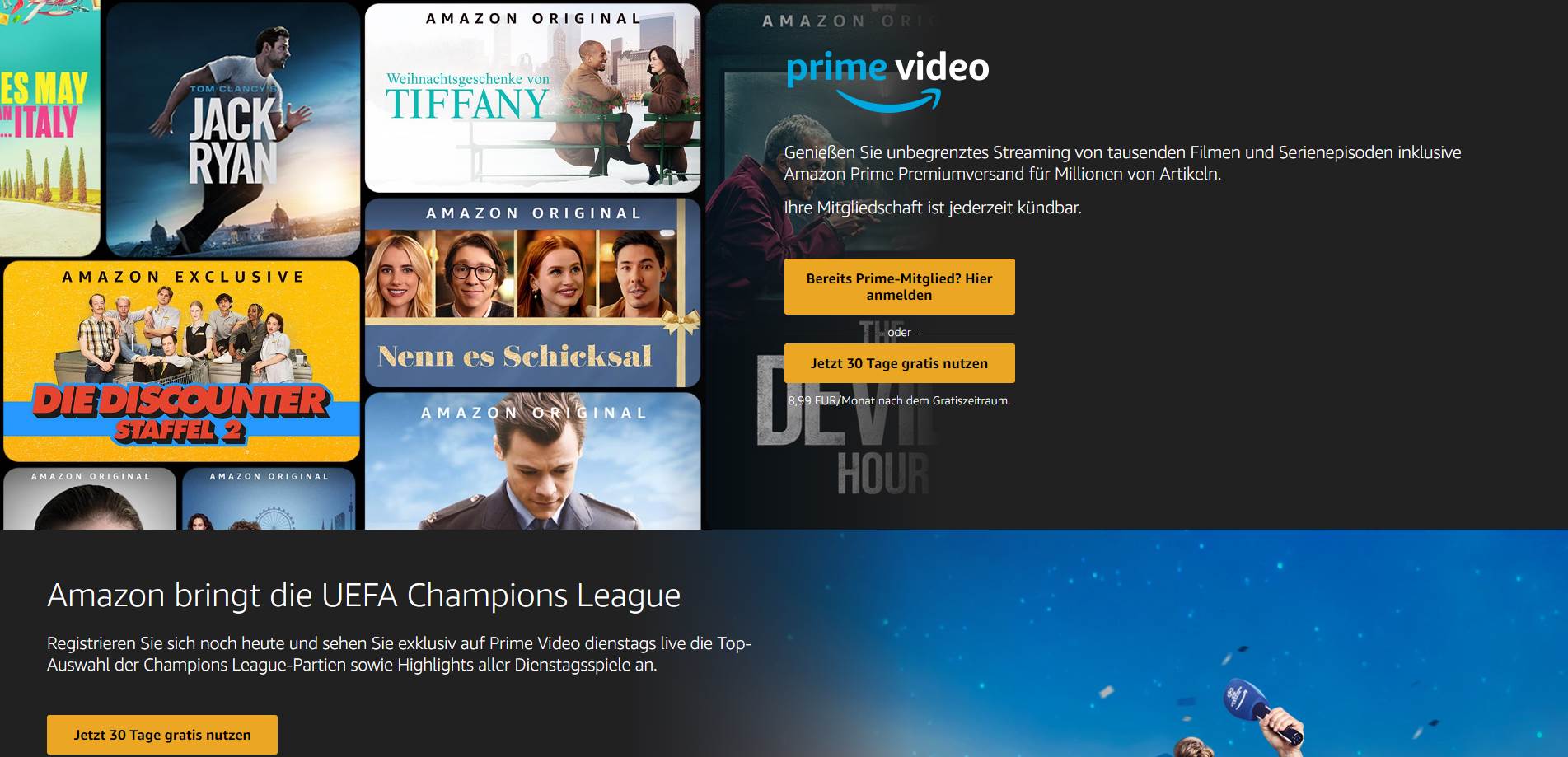 Amazon Prime Video Vorschau